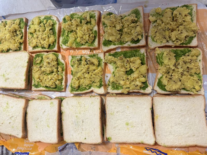 Grilled Veg Club Sandwich — photo 2