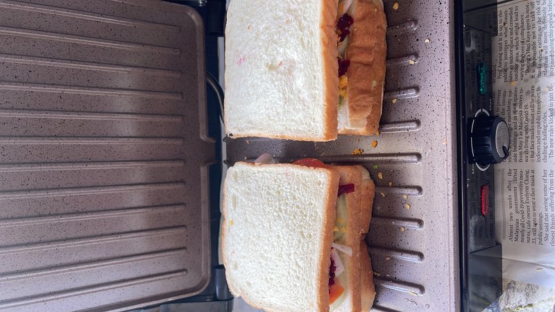 Grilled Veg Club Sandwich — photo 6