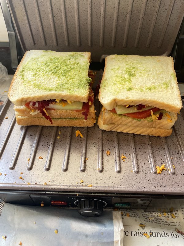 Grilled Veg Club Sandwich — photo 7